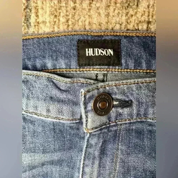 Hudson Women’s Zooey High Rise Straight Denim Jeans Size 28 - Picture 12 of 15